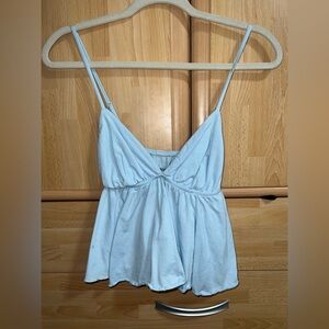 Wild Fable Sky Blue Sleeveless Top